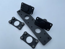 Load image into Gallery viewer, 2 PACK of Old Town Bigwater 132 PDL "REAR - SCOTTY" Custom Starboard PYA BEEFY Rails  Price Includes SCOTTY Mounts and Backing plates
