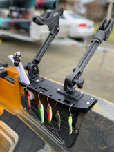Load image into Gallery viewer, 2 PACK of Old Town Bigwater 132 PDL "FRONT - SCOTTY" Custom Starboard PYA BEEFY Rails Price includes SCOTTY 244 & 441 mounts and plates