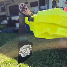 Load image into Gallery viewer, Wilderness System Replacement Rudder - PYA Custom Aluminum "Pinnacle P3"