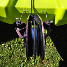Load image into Gallery viewer, Wilderness System Replacement Rudder - PYA Custom Aluminum "Pinnacle P3"