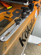 Load image into Gallery viewer, 2 PACK Custom Aluminum Rails for Old Town Sportsman PDL 120/106, MK, AutoPilot,  Salty (the OG Aluminum TrackTM)