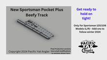 Load and play video in Gallery viewer, Custom "POCKET PRO PLUS" Beefy Tracks (TM) for Old Town Sportsman PDL 120