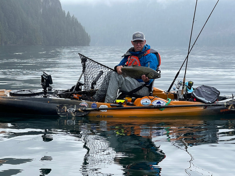 Kayak Fishing:  The difference between jigging and snagging