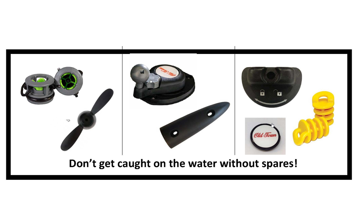 OEM Old Town Parts & Accessories Pacific Yak Angler