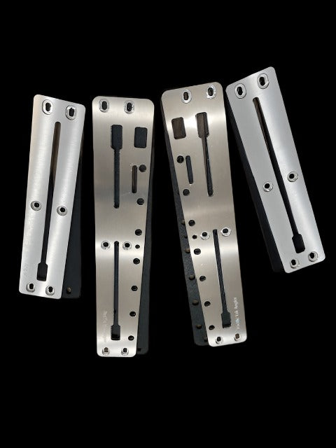 Complete Set of Custom Aluminum Rails (Front & Rear) for Old Town Bigw ...