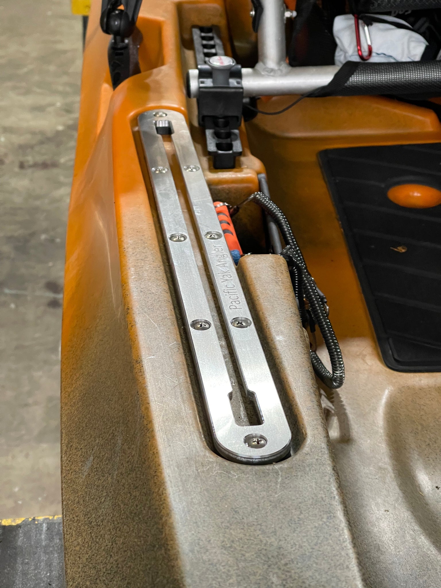 2 PACK Custom Aluminum Rails for Old Town Sportsman PDL 120/106, MK, A ...