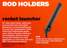 Load image into Gallery viewer, Scotty 479 Rocket Launcher Rod Holder
