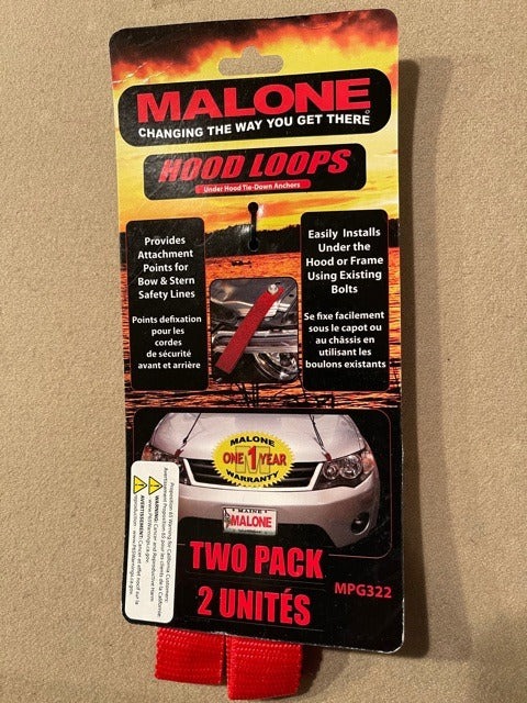 Malone Hood Loop Straps (2 per pack)
