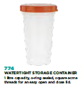 water tight storage container