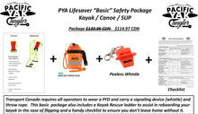 Load image into Gallery viewer, PYA Lifesaver &quot;Basic&quot; Safety Package
