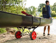 Load image into Gallery viewer, Malone Clipper TRX Kayak Canoe Cart with No Flat Tires
