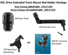 Load image into Gallery viewer, Pedal Drive Fishing Rod Holder Package
